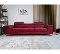 Rivaldi 3 Riviera 59 (Niezwykle stylowa i komfortowa sofa trzyosobowa z serii Rivaldi. To idealny wybór dla tych, którzy cenią sobie elegancję i wygodę. Dodatkowo, ruchome zagłówki pozwalają dostosować ją do własnych potrzeb.)