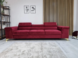 Rivaldi 3 Riviera 59 (Niezwykle stylowa i komfortowa sofa trzyosobowa z serii Rivaldi. To idealny wybór dla tych, którzy cenią sobie elegancję i wygodę. Dodatkowo, ruchome zagłówki pozwalają dostosować ją do własnych potrzeb.)