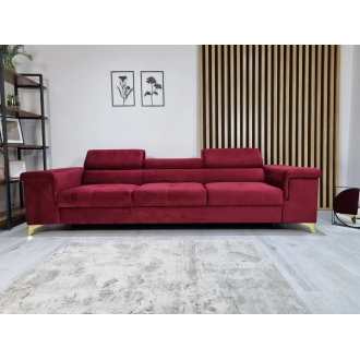 Rivaldi 3 Riviera 59 (Niezwykle stylowa i komfortowa sofa trzyosobowa z serii Rivaldi. To idealny wybór dla tych, którzy cenią sobie elegancję i wygodę. Dodatkowo, ruchome zagłówki pozwalają dostosować ją do własnych potrzeb.)