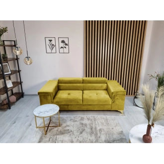 Rivaldi 2 Riviera 41 (Niezwykle stylowa i komfortowa sofa dwuosobowa z serii Rivaldi. To idealny wybór dla tych, którzy cenią sobie elegancję i wygodę. Dodatkowo, ruchome zagłówki pozwalają dostosować ją do własnych potrzeb.)