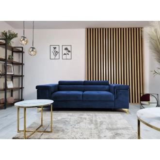 Rivaldi 2 Riviera 81 (Niezwykle stylowa i komfortowa sofa dwuosobowa z serii Rivaldi. To idealny wybór dla tych, którzy cenią sobie elegancję i wygodę. Dodatkowo, ruchome zagłówki pozwalają dostosować ją do własnych potrzeb.)